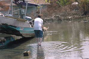 New Mexico National Guard were the most hands on animal rescuers Kinship Circle had the privelege to interact with after Katrina 298x198